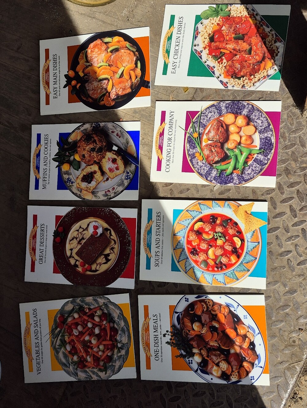 90s Recipe Booklet Set The Canadian Living Cooking Collection